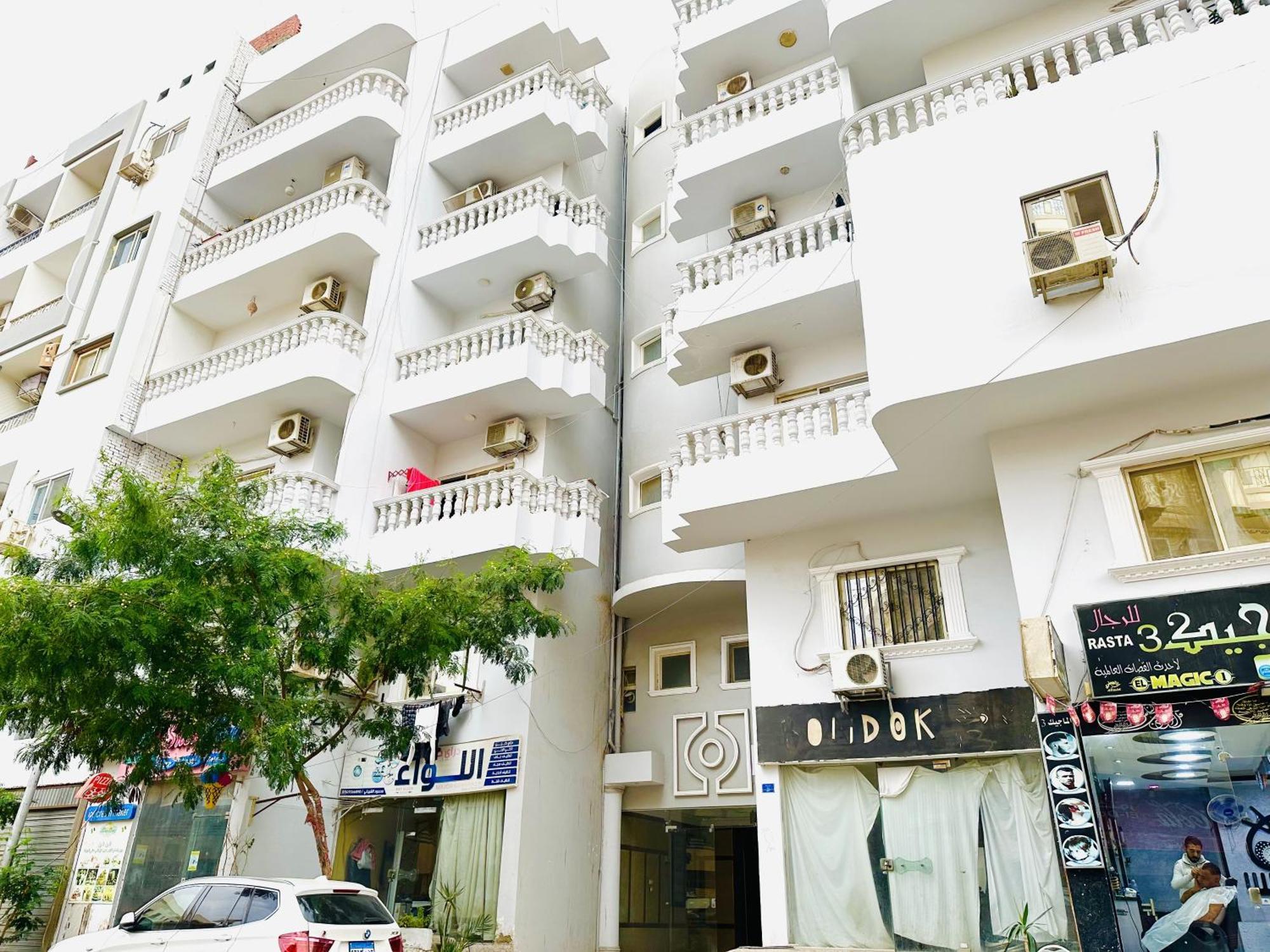 Zebra Apartments Hurghada Center Ngoại thất bức ảnh