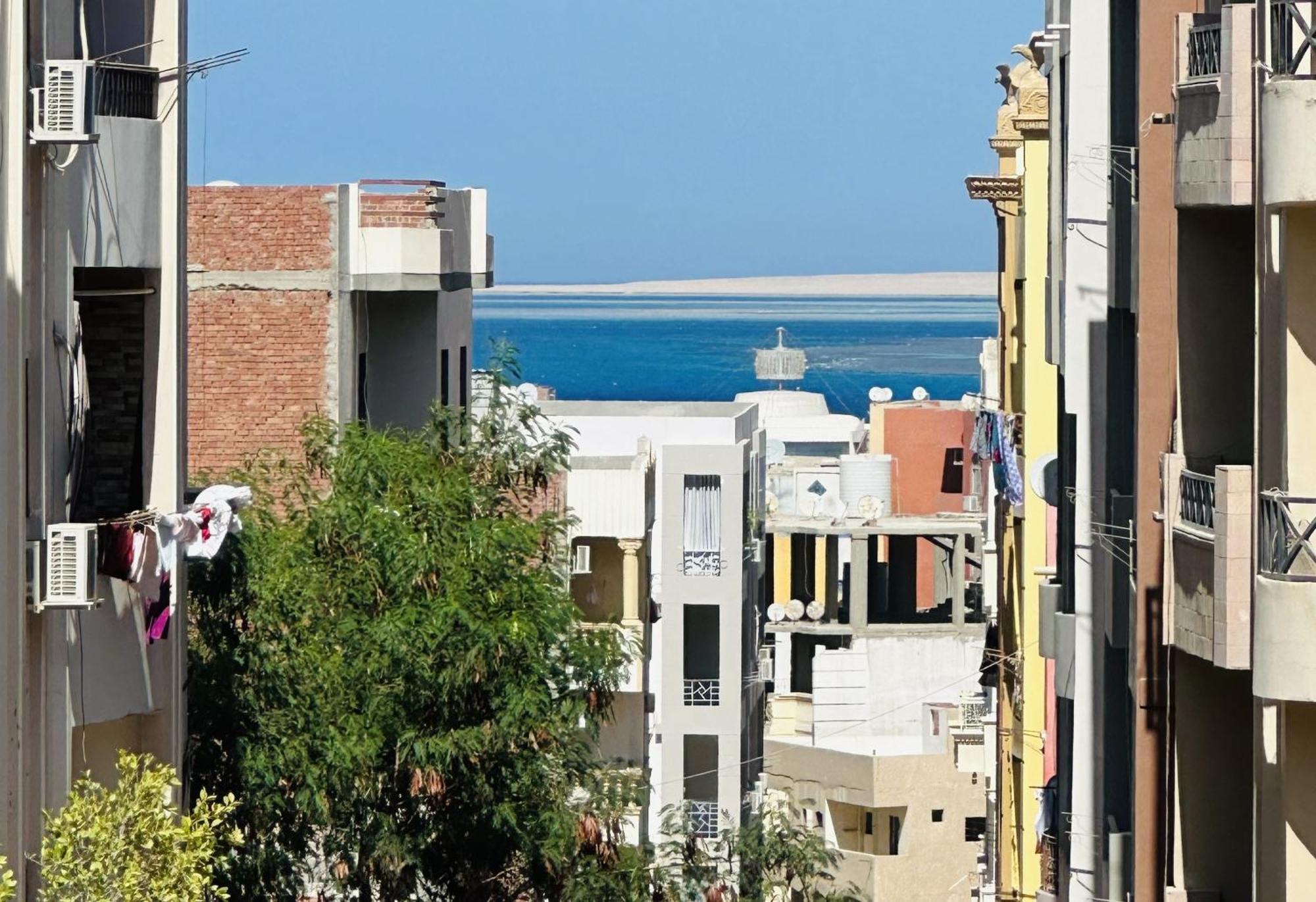Zebra Apartments Hurghada Center Ngoại thất bức ảnh